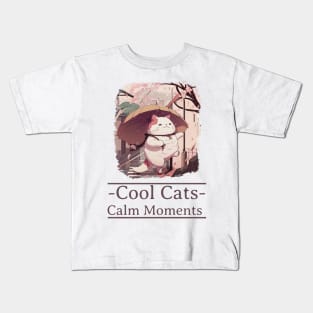 Cool Cats Calm Moments Kids T-Shirt